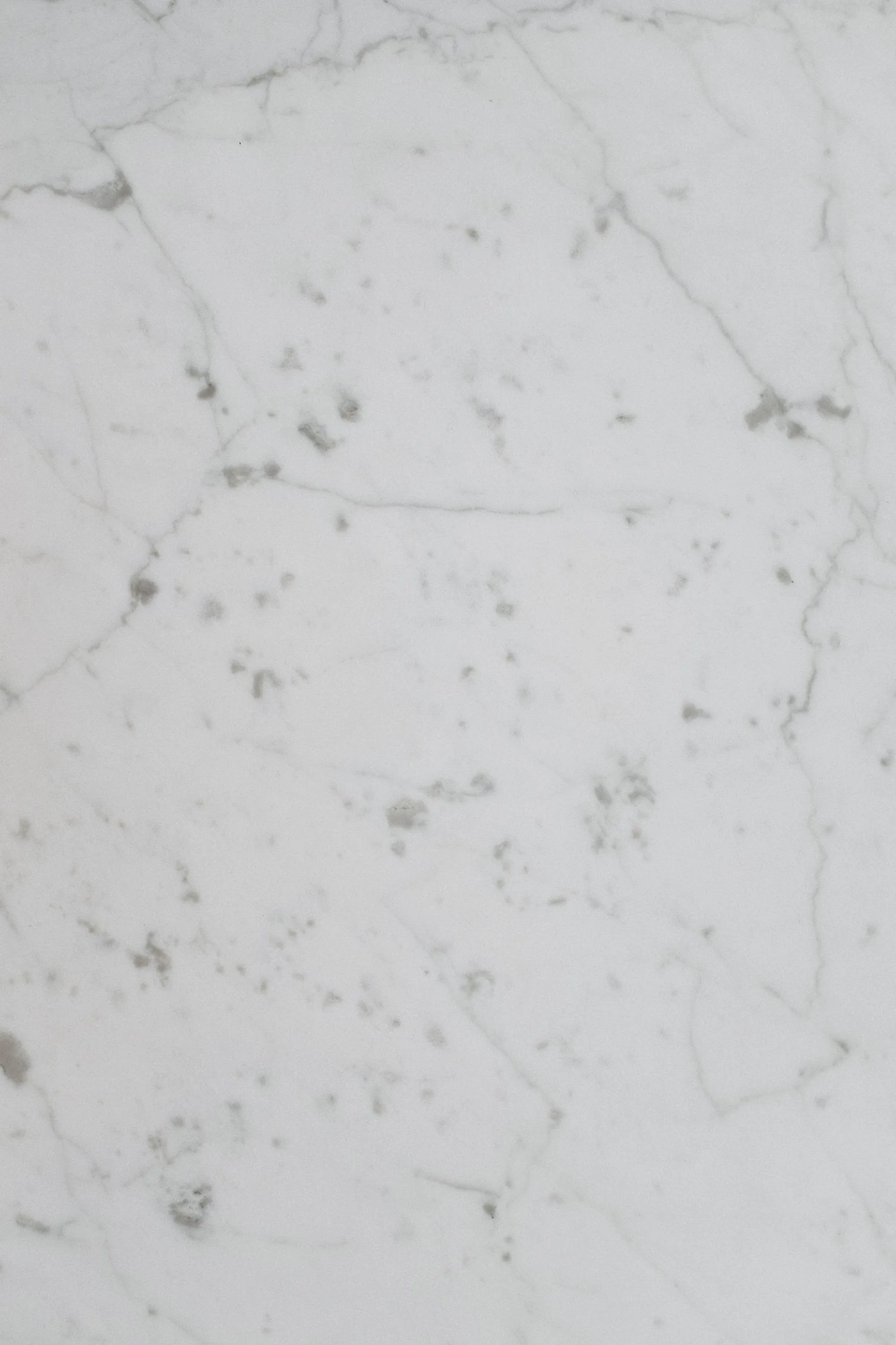 Surface de marbre blanc veiné, exemple de plateau